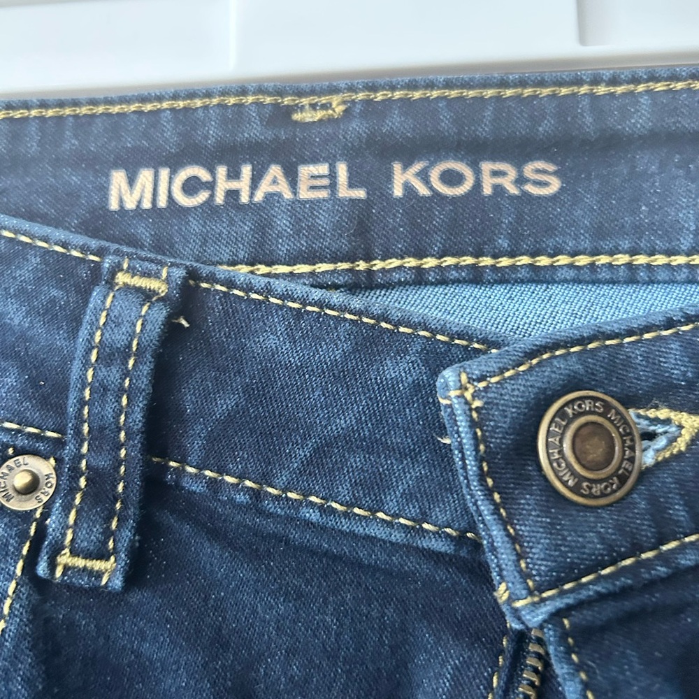 Michael Kors Navy Skinny Jeans - Picture 2 of 5